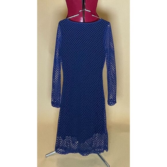 Pribar blue mesh dress - Picture 2 of 4